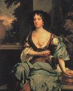 Sir Peter Lely Portrait of Margaret Hughes painting